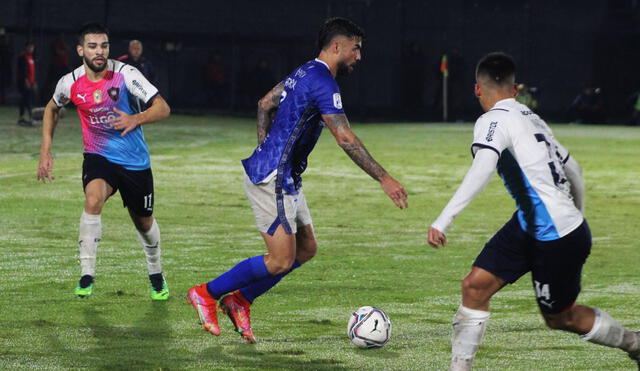 Sol de América vs. Cerro Porteño: ambas escuadras se fueron empatadas 1-1 al descanso. Foto: Sol de América