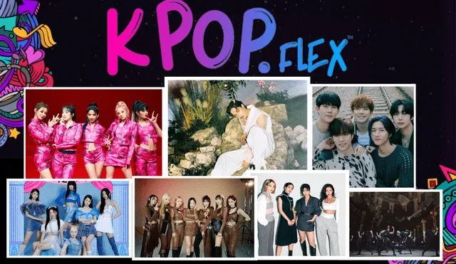 Evento de KPOP Flex 2022 juntará artistas de k-pop. ¿Cuándo verlos? Foto: composición Twitter