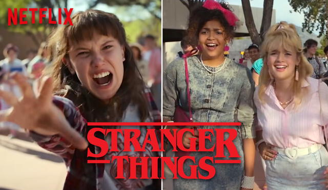 La temporada de "Stranger things" llegará a Netflix a finales de mayo. Foto: composición/YouTube/The tonight show starring Jimmy Fallon