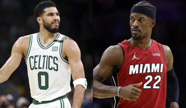 Boston Celtics y Miami Heat lucharán por ser el nuevo campeón del Este. Foto: composición de AFP