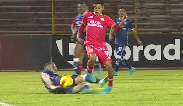Cienciano golea por 3-0 a Sport Huancayo. Foto: captura Gol Perú