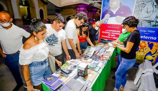 La FILI 2022 tiene como objetivo poner en valor a Iquitos como una ciudad cultural y minimizar las brechas en el hábito de lectural, según el vocero Javier Dávila. Foto: FILI 2022