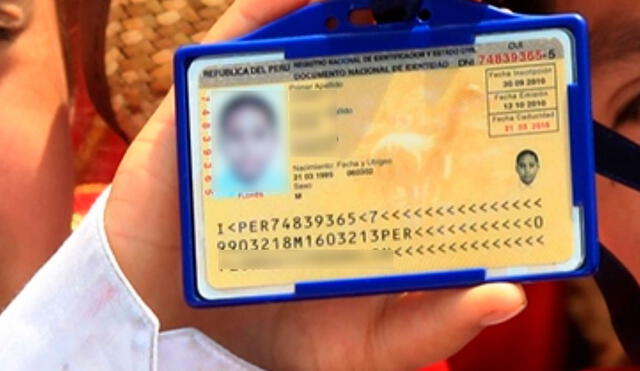 El DNI amarillo permite la identificación de los menores de edad en el Perú. Foto: Andina