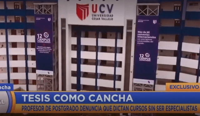 La Universidad César Vallejo registra 80.000 tesis, cuatro veces más que San Marcos. Video: Latina