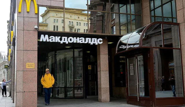 Las medidas incluyen garantizar que los 62.000 empleados de los 850 restaurantes de McDonald’s Rusia. Foto: AFP