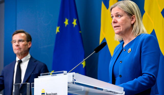 Suecia podría presentar su solicitud en coordinación con Finlandia. Foto: EFE