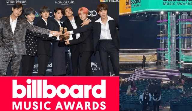 El grupo de BTS hubiera sido el momento principal de los BIllboard Music Awards. Foto composición: Twitter.