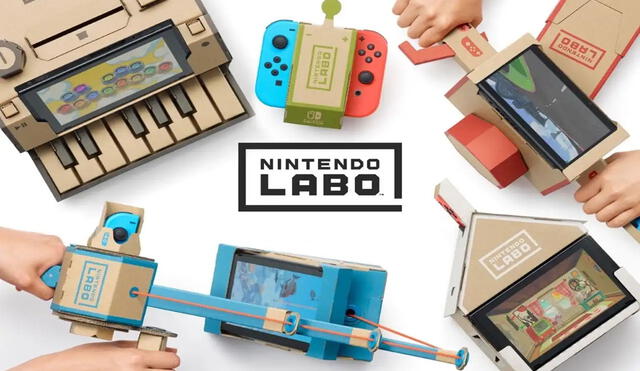 Nintendo Labo solo es compatible con la consola Nintendo Switch. Foto: Nintendo