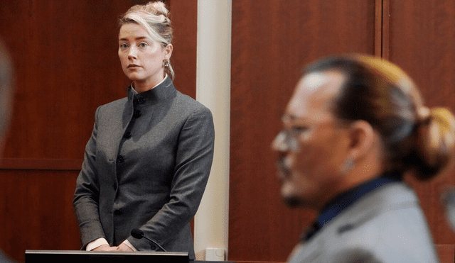 Amber Heard continúa testificando frente al juzgado sobre las peleas que tenía con su expareja Johnny Depp. Foto: EFE