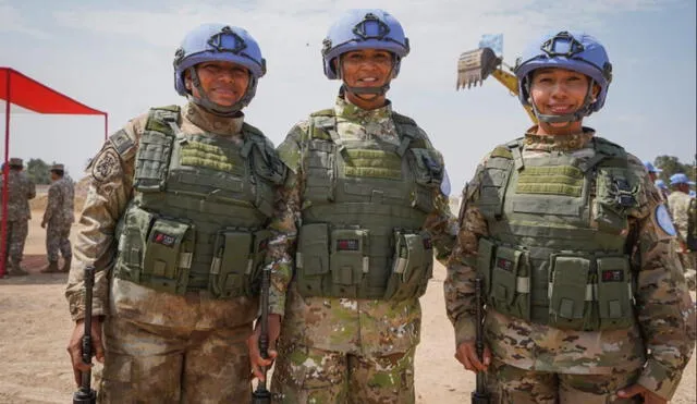 Este grupo femenino, junto con 174 efectivos militares varones viajarán a África el próximo año. Foto: Ministerio de Defensa