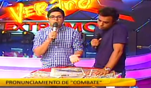"Combate" fue el primer programa de concursos que se transmitió en el Perú. Foto: captura ATV