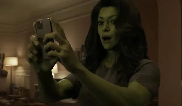 El nuevo tráiler de "She-Hulk" ha emocionado a los fanáticos, pero muchos no se han convencido del CGI en el rostro de Tatiana Maslany como Jennifer Walters transformada. Foto: Disney+