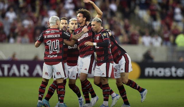Flamengo vs. U. Católica: el Mengao ya tiene su pase a la siguiente ronda de Copa Libertadores. Foto: Flamengo