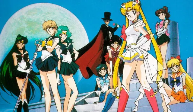 Sailor Moon S es la tercera temporada del anime. La historia está basada en el arco Mugen e introduce tres nuevas Sailor, Sailor Uranus, Sailor Neptune y Sailor Chibi Moon. Foto: Toei Animation