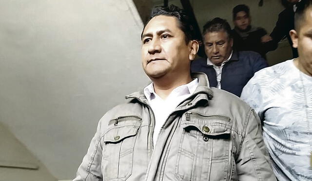 Condena. Vladimir Cerrón estuvo preso por corrupción. Foto: Andina