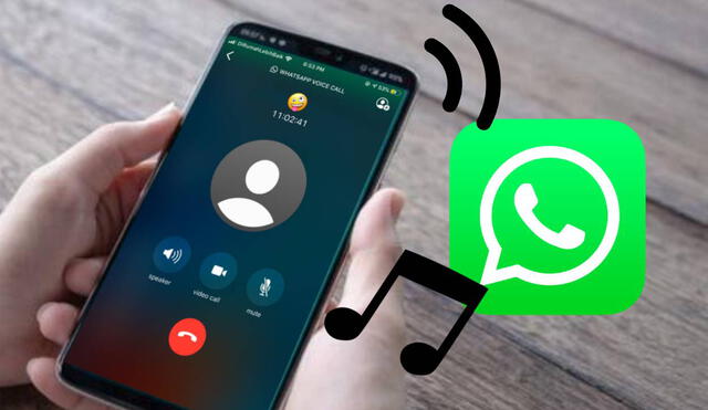 Las llamadas de WhatsApp pueden tener su propio tono predeterminado para las llamadas. Foto: Composición LR