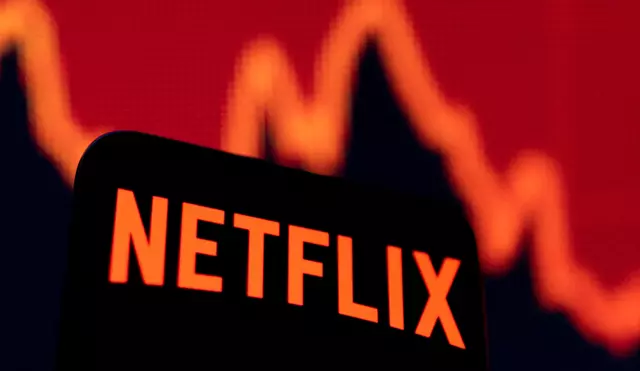 Las acciones de Netflix han bajado un 68% en lo que va del año. Foto: composición/ Netflix