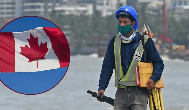 Descubre en qué ciudades hay más vacantes para trabajar como albañil en Canadá y cuánto se gana al mes en este empleo. Foto: composición AFP