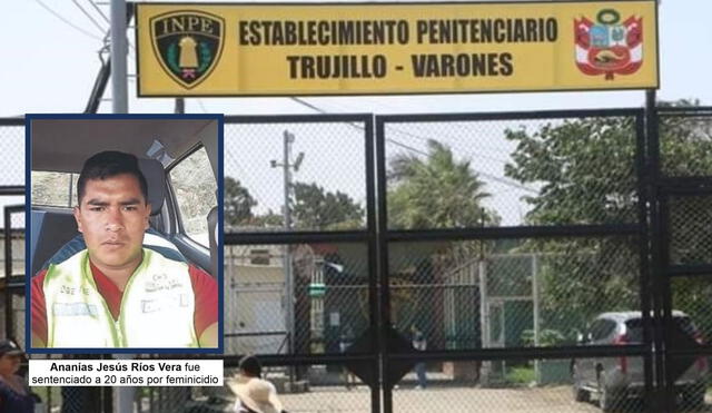 Sujeto permanece en el penal de varones de Trujillo. Foto: Facebook