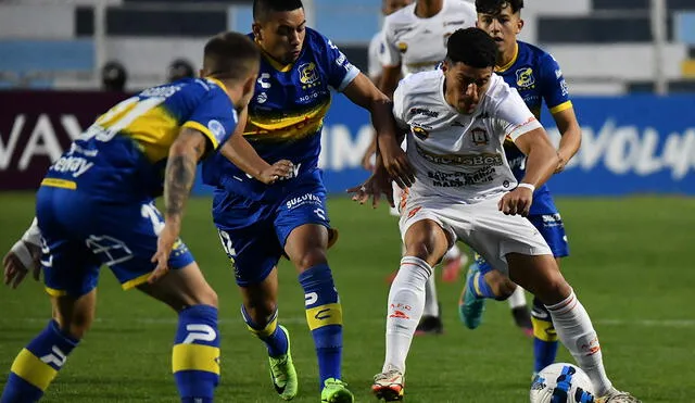 Ayacucho FC se queda con cuatro puntos. Foto: Conmebol Sudamericana