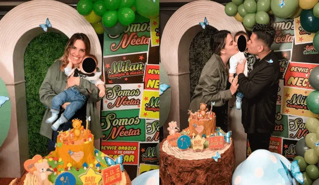Cassandra Sánchez y Deyvis Orosco festejan 6 meses del nacimiento de su hijo. Foto: Cassandra Sánchez/Instagram