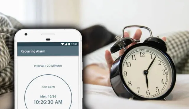 Con esta alarma podrás configurar hasta tus propios mensajes de voz para que te despierten, motiven y no olvides ninguna tarea u horario. Foto: Viviendo en casa/composición