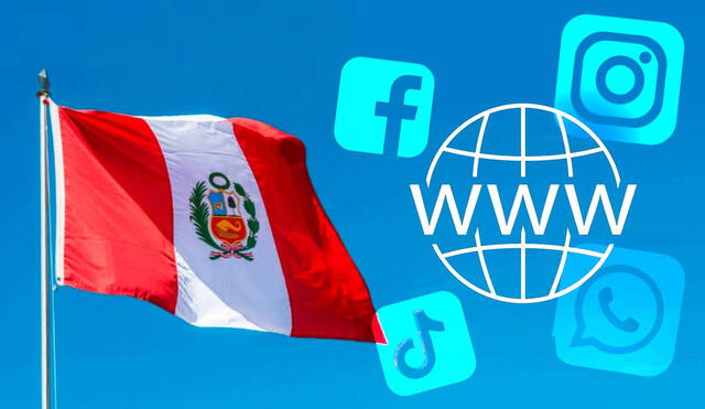 14 millones de peruanos acceden a internet recurrentemente. ¿Cuáles son las páginas o redes sociales más visitadas? Foto: Difusión/Composición