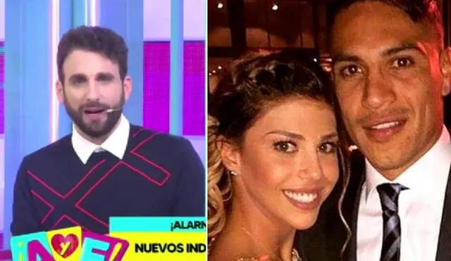Rodrigo González comentó sobre la relación entre Alondra García Miró y Paolo Guerrero. Foto: captura Willax TV / Instagram
