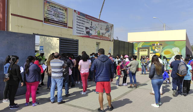El colegio San José congrega a una importante cantidad de escolares de la provincia de Chiclayo. Foto: La República