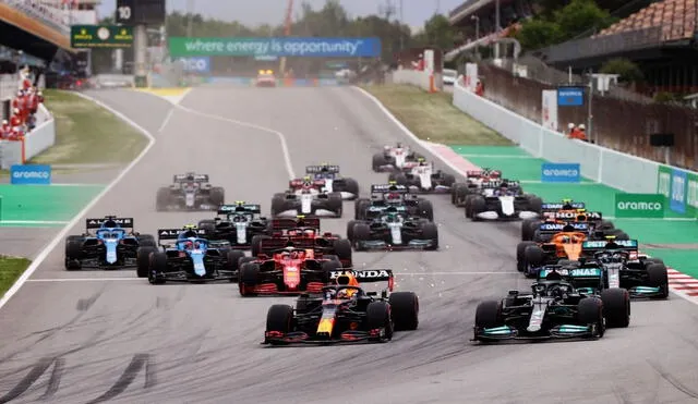 Lewis Hamilton ganó el GP de España en el 2021. Foto: EFE