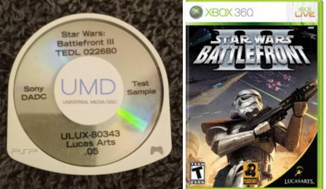 Alguien encontró una copia abandonada en el rancho de Skywalker. Ahora, es el único ejemplar de un videojuego de Star Wars cancelado en existencia. Foto: Reddit
