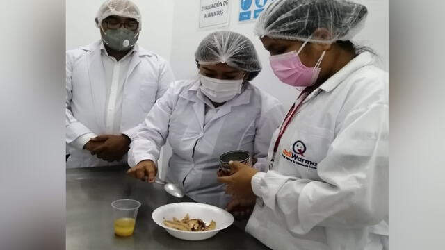Verifican calidad de alimentos que Qali Warma entrega a escolares de Lambayeque. Foto: Qali Warma