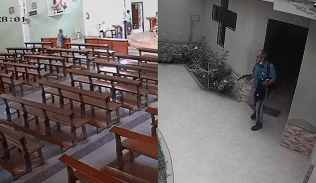 El párroco de la iglesia señaló que no es la primera vez que roban en el lugar; antes se han llevado sillas del templo y hasta las bicicletas de los niños que asisten a la catequesis. Video: La República