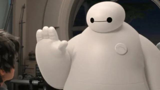 Las cosas no siempre resultarán bien para Baymax en su nueva serie para Disney Plus. Foto: Disney.