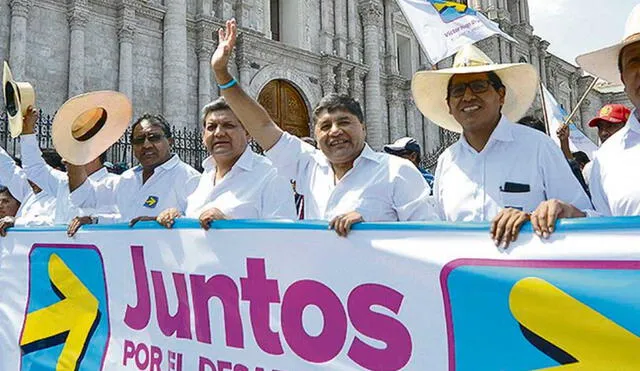 Según hermano de Víctor Hugo Rivera, el movimiento Juntos por el Desarrollo no debería usar símbolo de la flecha. Foto: La República.