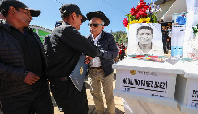 Aníbal Torres saludó perseverancia de familiares de las víctimas para encontrar justicia. Foto: PCM