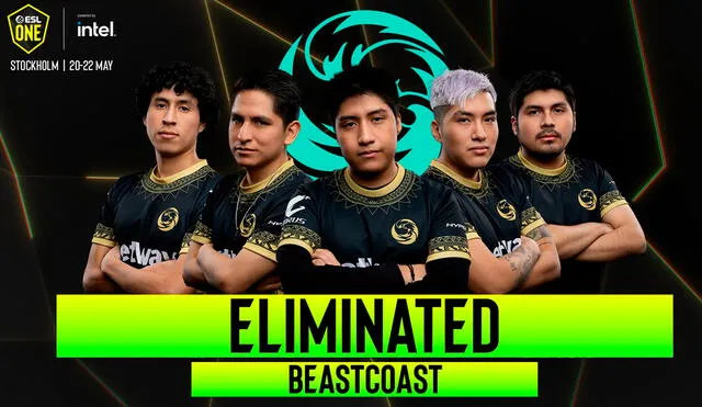 Beastcoast no pudo contra Gaimin Gladiators y perdió 2 - 0. Foto: ESL