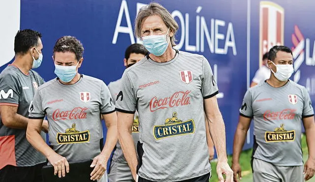 Decidido. El ‘Tigre’ hizo pública una lista sin grandes novedades. La ‘Bicolor’ entrenará el lunes en Videna pensando en el viaje a España. Foto: difusión