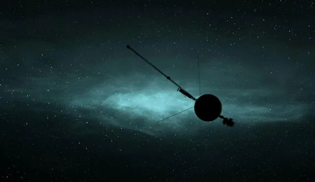 La sonda Voyager 1 está viajando en el espacio interestelar, saliendo del sistema solar. Imagen: referencial / PBS