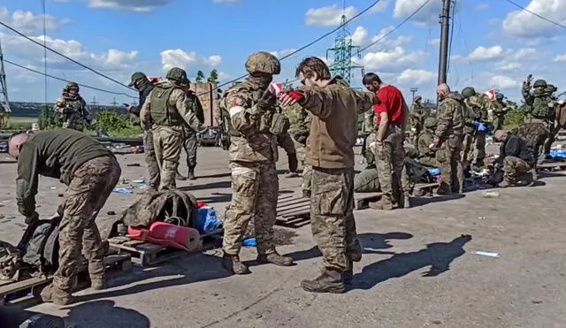 Incluso los últimos combatientes ucranianos atrincherados en la acería Azovstal ya se rindieron. Foto: Ministerio de Defensa ruso