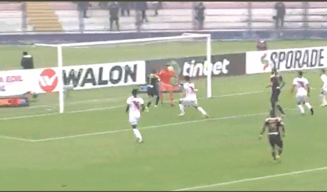 El volante uruguayo puso el 1-0 en el marcador. Foto: Gol Perú