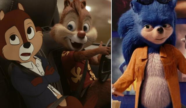 La nueva película de "Chip y Dale" ha logrado popularidad por sus cameos. Foto: composición/Disney