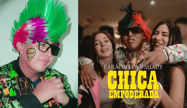 Faraón Love Shady estrena "Chica empoderada" en su canal de Youtube. Foto: Composición LR / Instagram / Youtube.