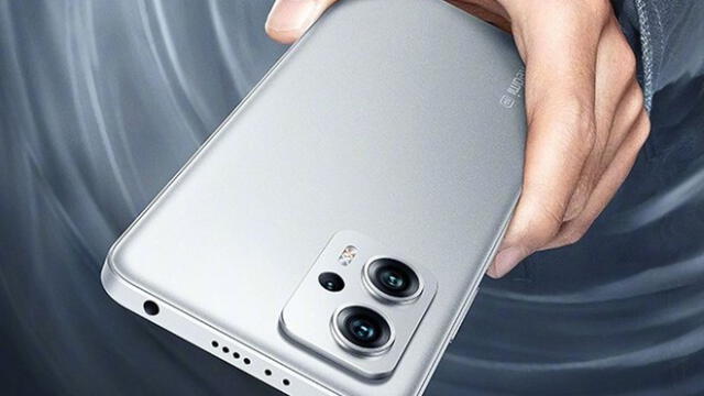 El Redmi Note 11T Pro tiene triple cámara trasera. Foto: Xiaomi