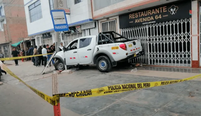 El accidente fue atendido por agentes de la comisaria de Santa Luzmila. Foto: Urpi / La República