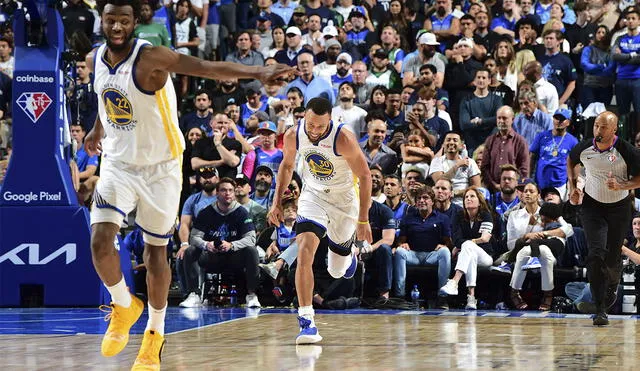 Golden State Warriors está a un juego de acceder a las Finales de la NBA. Foto: AFP