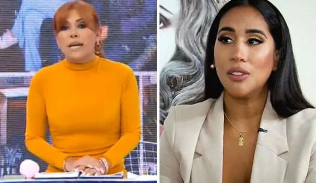 Magaly Medina lamenta las incoherencias de Melissa Paredes respecto al lío judicial con Rodrigo Cuba. Foto: captura ATV/América TV