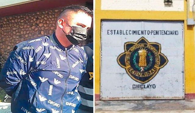 Gianfranco Céspedes Silva cumple prisión preventiva en el penal de Chiclayo. Foto: Composición La República
