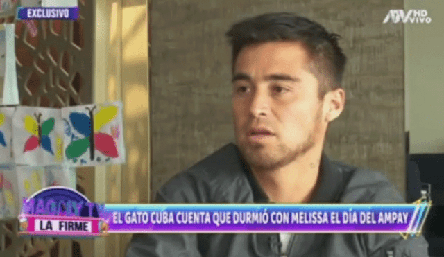 Rodrigo Cuba se confiesa sobre su separación con Melissa en exclusiva para Magaly. Foto: Magaly TV, la firme.