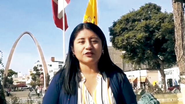 No la quieren. Rechazan en Tacna presencia de legisladora. Foto: Captura Facebook
